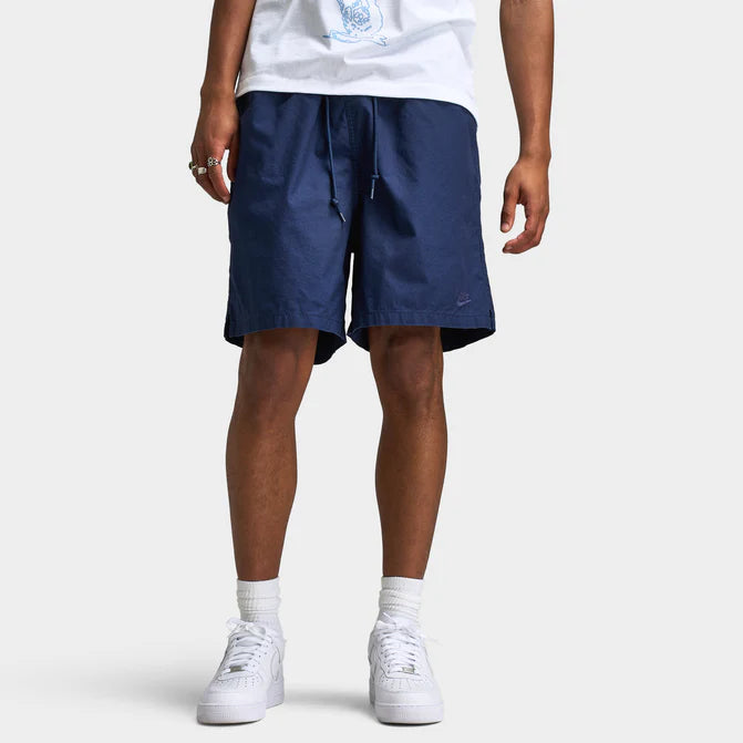 Nike Club Washed Flow Shorts Obsidian