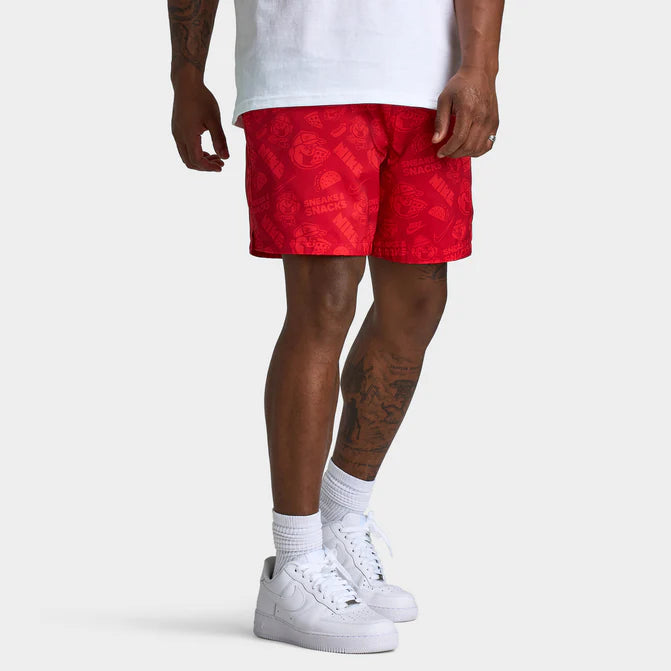 Nike Club Flow Shorts Sneak & Snack Red