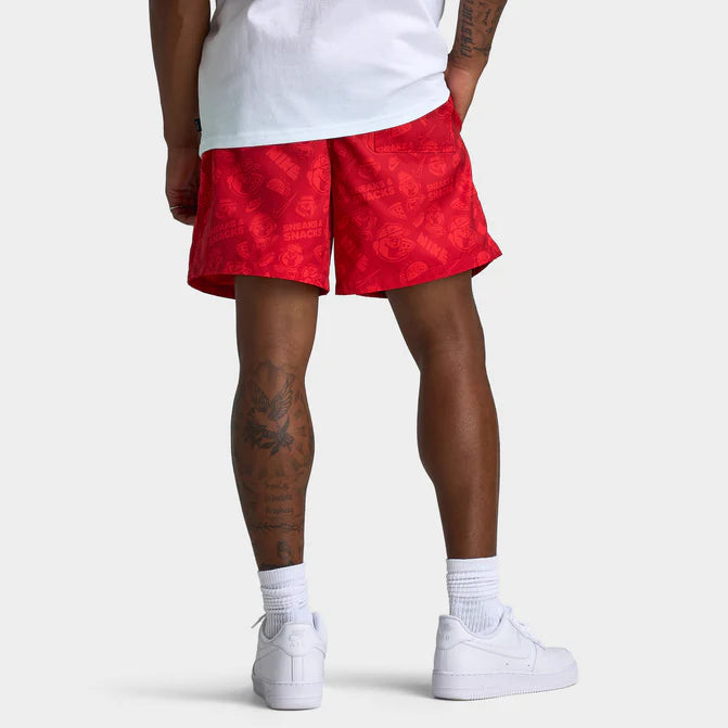 Nike Club Flow Shorts Sneak & Snack Red